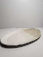 Load image into Gallery viewer, Snow Drift Platter - Stoney Ridge Pottery