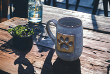 Load image into Gallery viewer, Paw Print Mug - Warm Brown