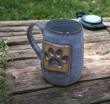 Load image into Gallery viewer, Paw Print Mug - Warm Brown