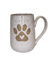 Load image into Gallery viewer, Heart Paw Print Mug