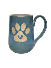 Load image into Gallery viewer, Heart Paw Print Mug
